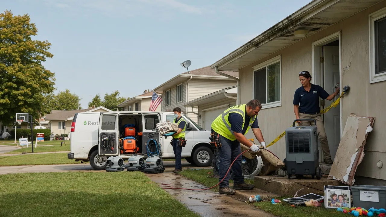 Water Damage Restoration in Holyrood, KS near me